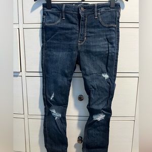 Hollister lightly ripped jeans